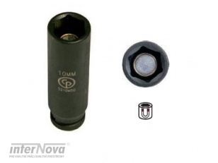CP: Nástavec 1/4' 6mm magnetický prodl. kovaný IMPACT S206MDG