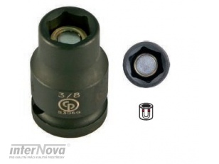 CP: Nástavec 3/8' 8mm magnetický kovaný IMPACT S308MG