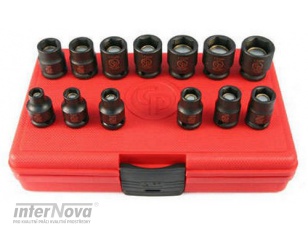 CP: Souprava 3/8' nástavců 7-19mm magnetické kované IMPACT 13ks SS3113G