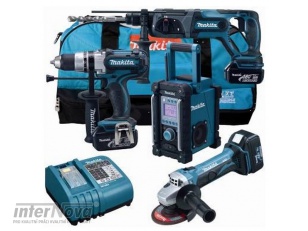 AKCE MAKITA: SET strojů Li-Ion 18V LXT435